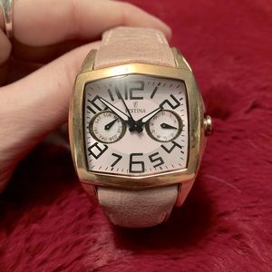 Festina Watch Genuine Leather Band